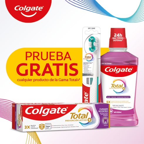Colgate total white campaña