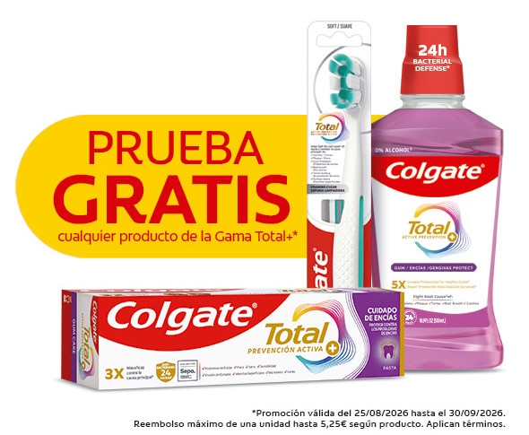 Reembolso de Colgate Total Prevención Activa
