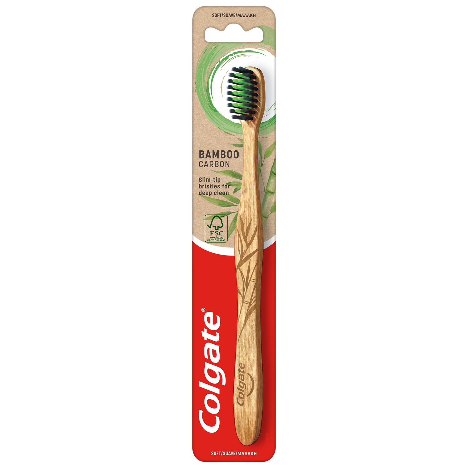 Cepillo de Dientes Colgate Bamboo Suave