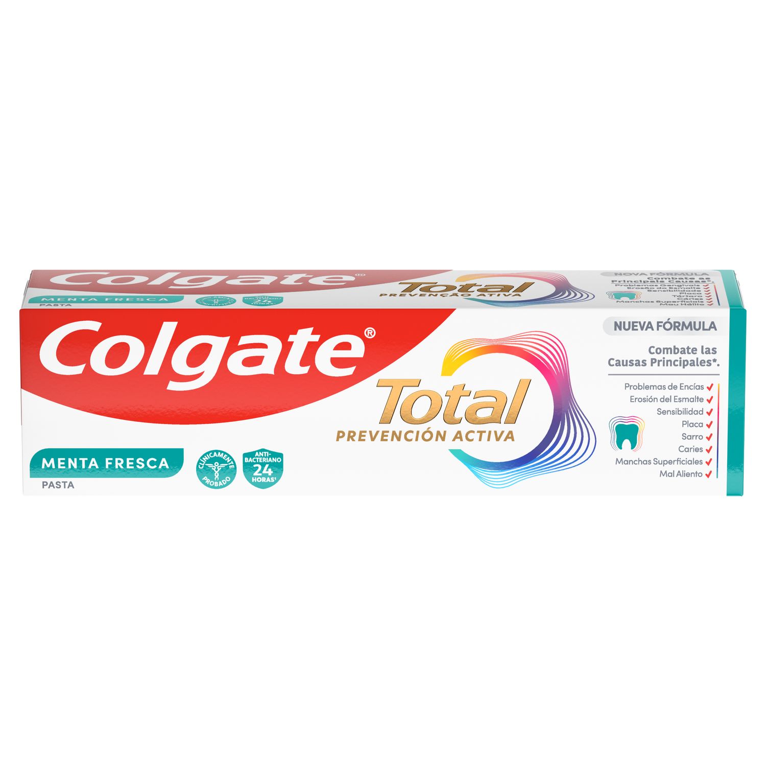 Pasta de Dientes Colgate Total Prevención Activa Menta Fresca