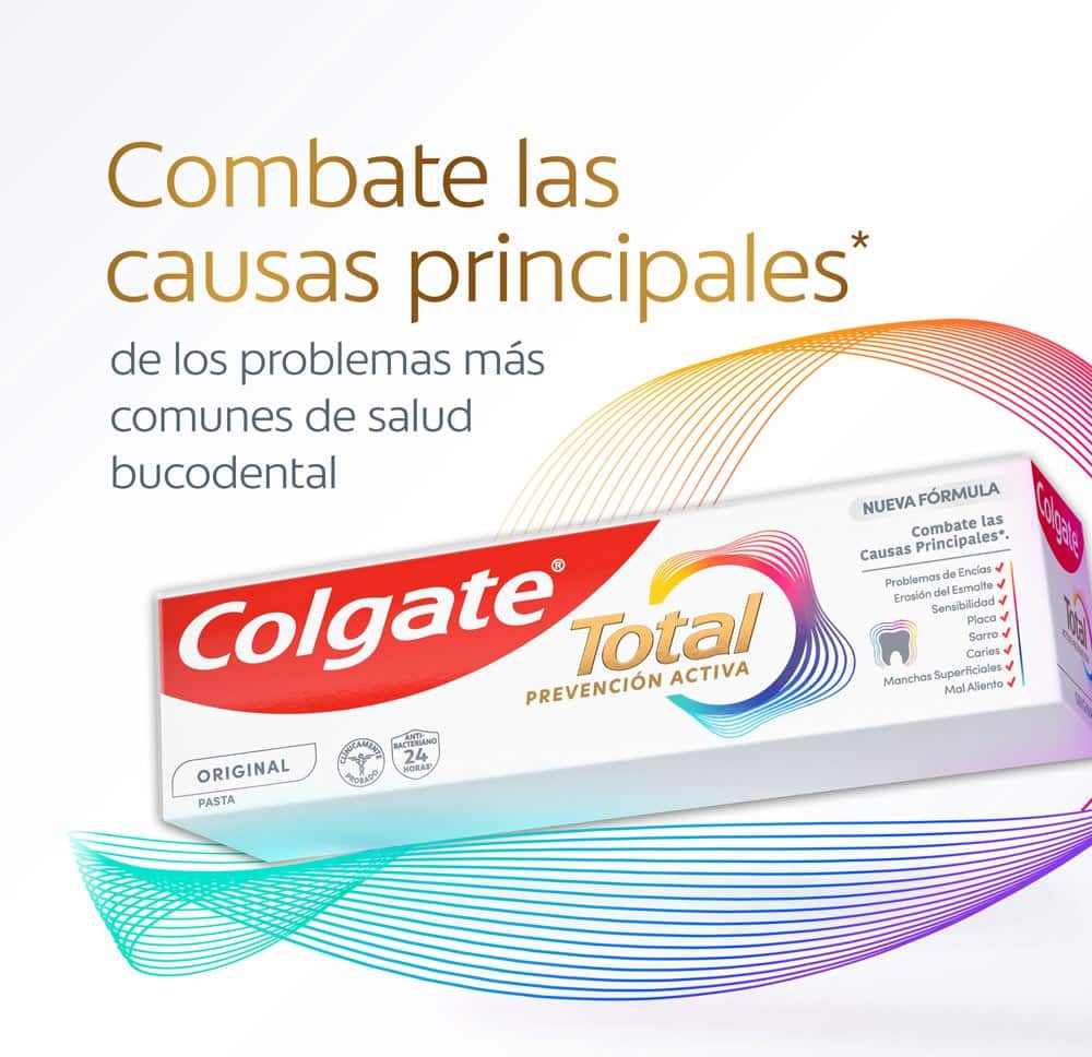 Colgate total toothpaste Deep Clean Waves
