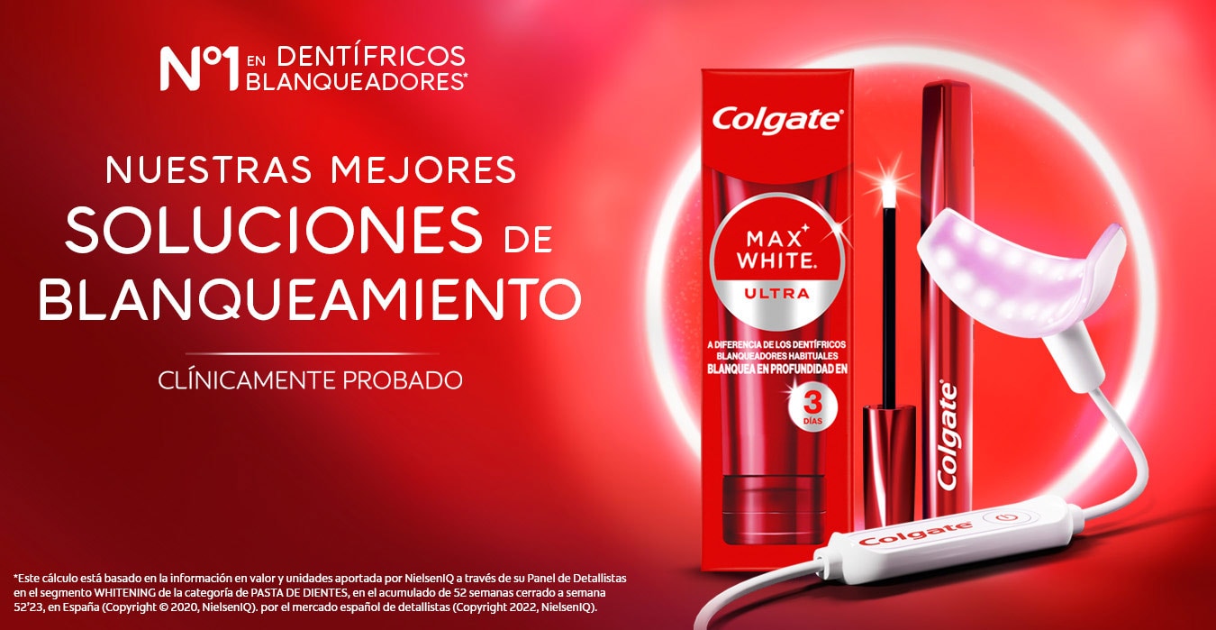 Colgate Max White Gama Blanqueamiento en Casa