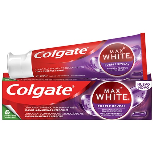 Colgate max-white purple reveal 