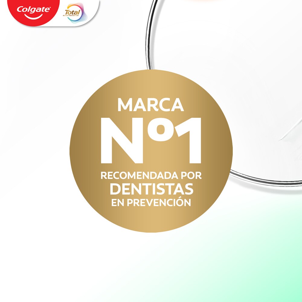 Reducción superior de bacterias en dientes, lengua, mejillas y encías