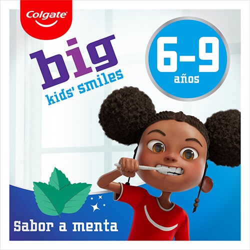 Pasta de Dientes Colgate Big Kids' Smiles 6-9 Años
