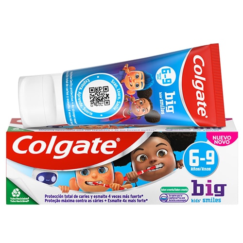 Pasta de Dientes Colgate Big Kids' Smiles 6-9 Años