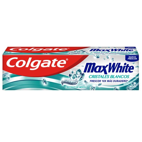 Colgate<sup>®</sup> Max White Con Micro-Cristales Blancos
