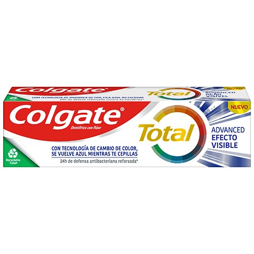 Dentífrico Colgate Total<sup>®</sup> Advanced Efecto Visible
