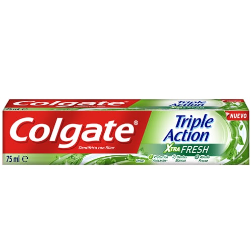 Colgate<sup>®</sup> Triple Action Extra Fresh