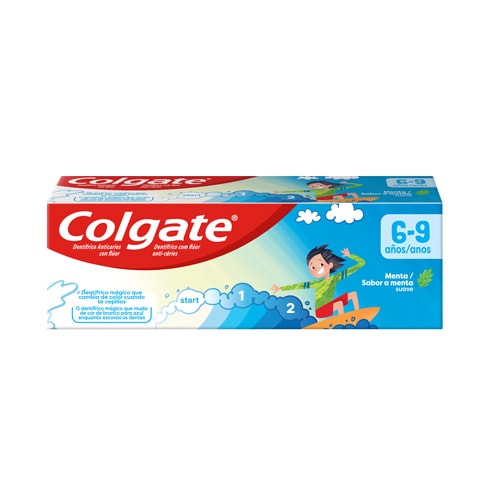 Dentífrico Colgate<sup>®</sup> Infantil Mágico 6-9 Años
