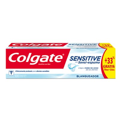 Colgate<sup>®</sup> Sensitive Con Sensi-Espuma