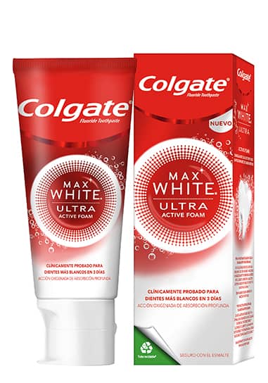 Colgate Max White ULTRA active foam