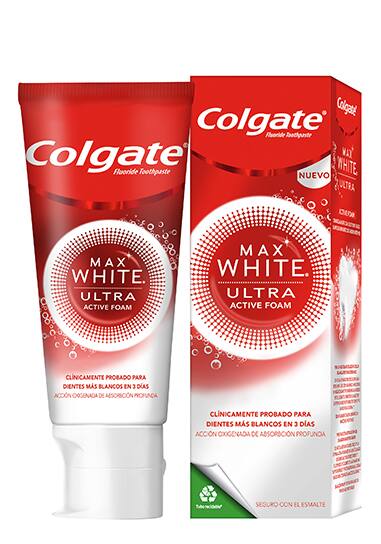 Colgate Max White ULTRA active foam Colgate Max White ULTRA active foam