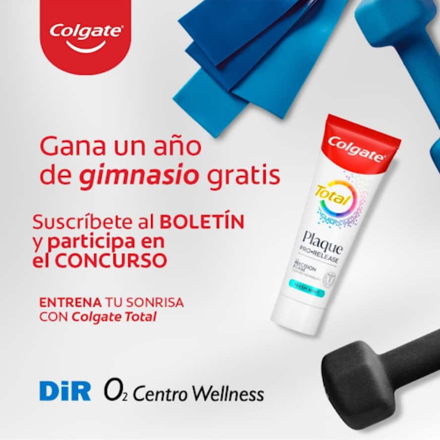 Sorteo de un año de productos de Colgate