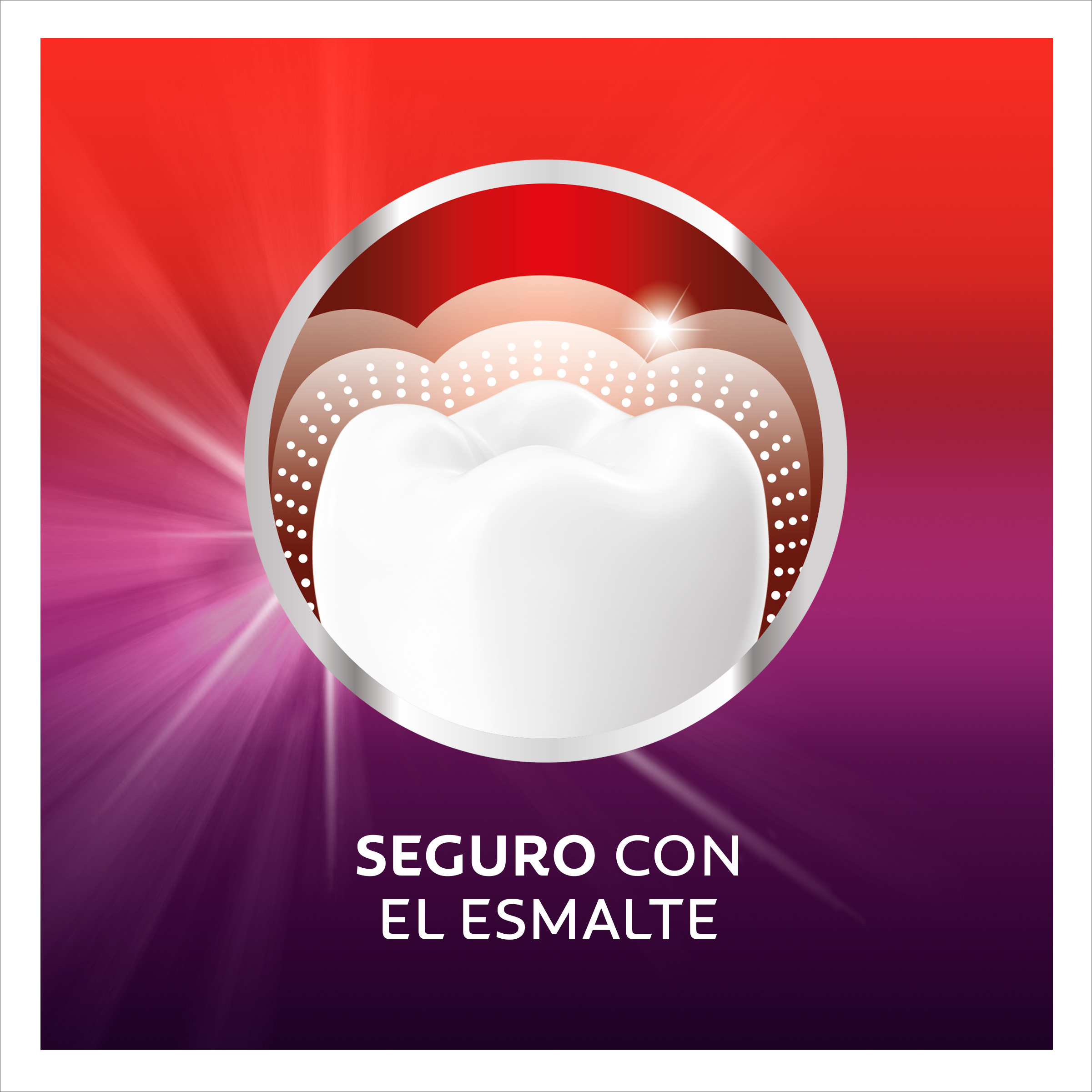 seguro con el esmalte